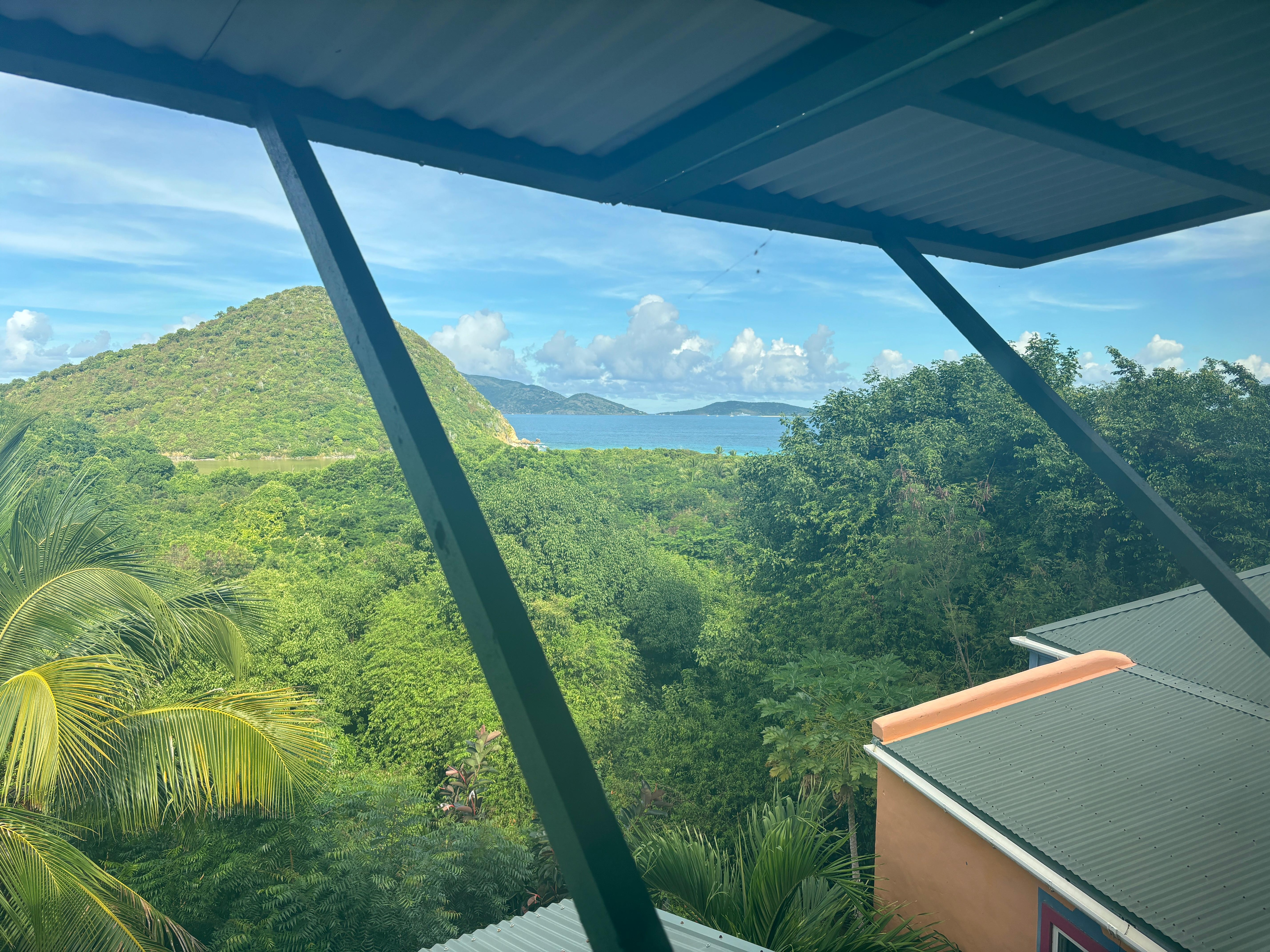 View from upper bedroom