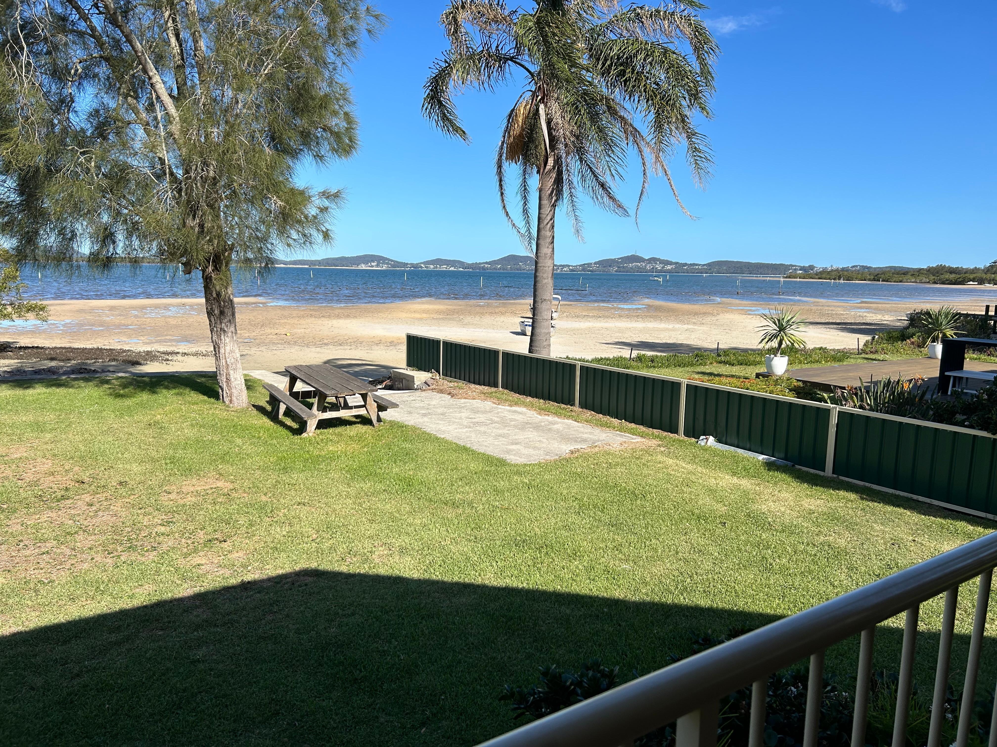 Lovely to have coffee & watch the sunset. 