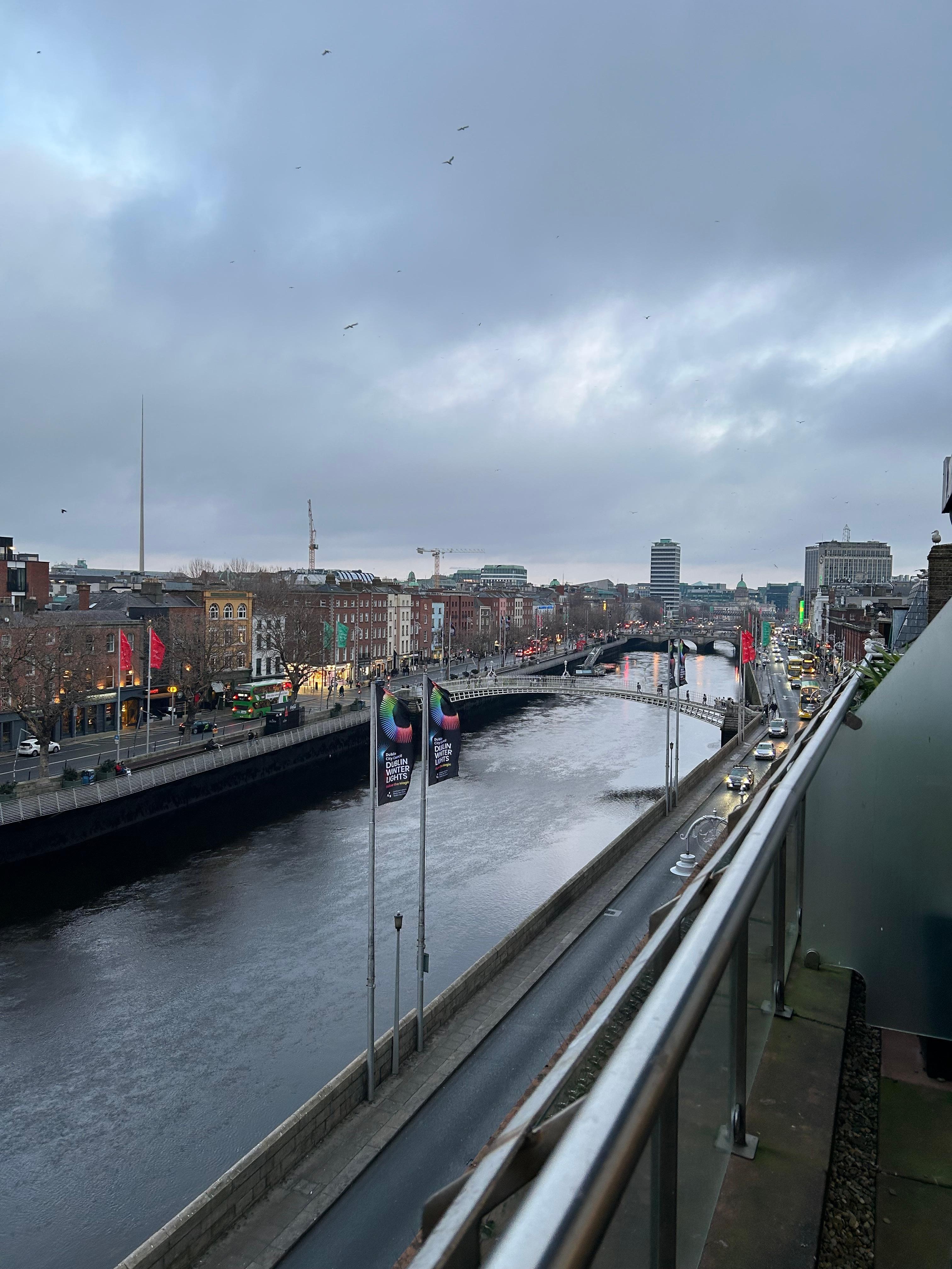 Balcony view to the river..😎