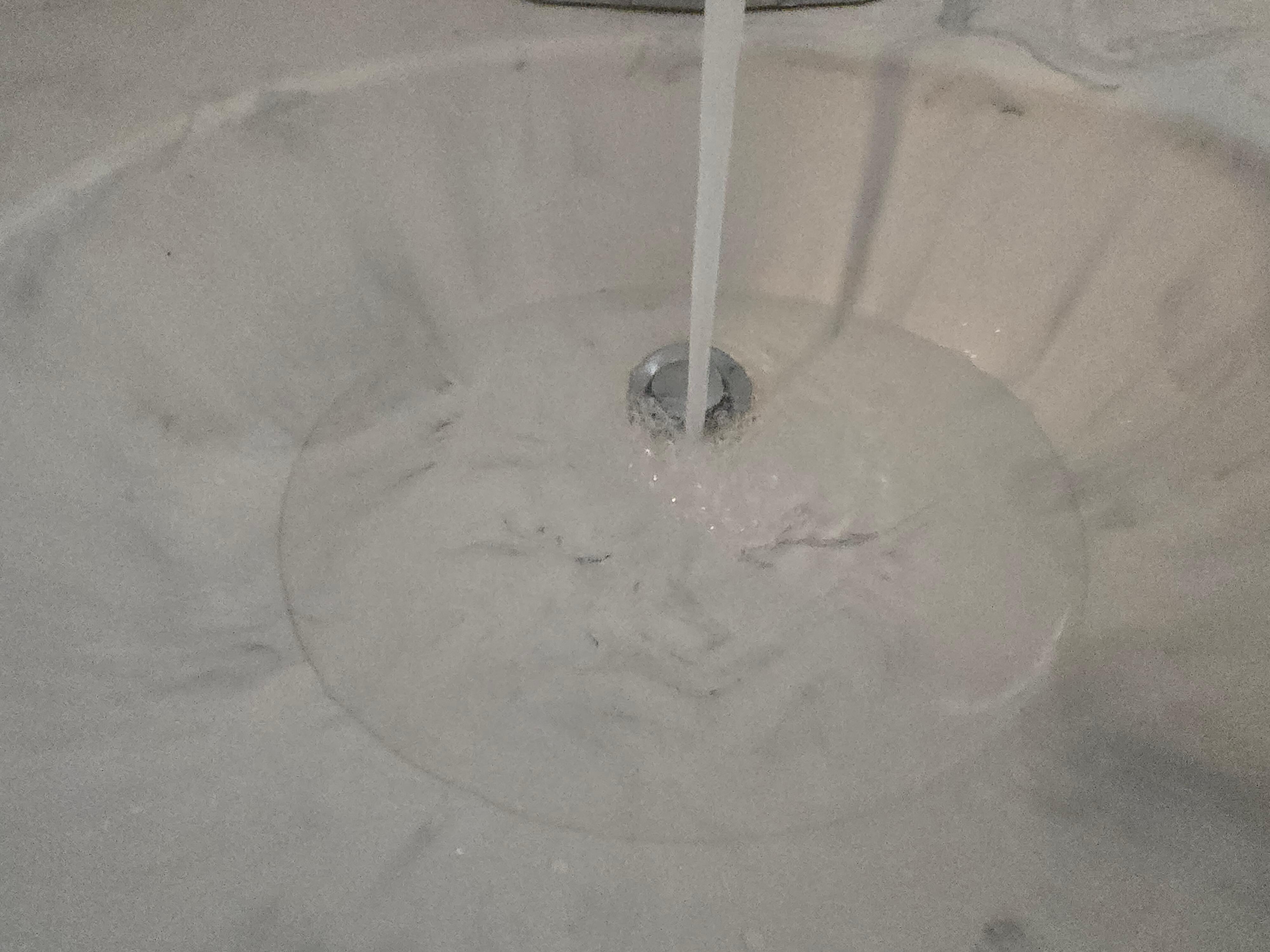 Master bedroom sink very slow to drain