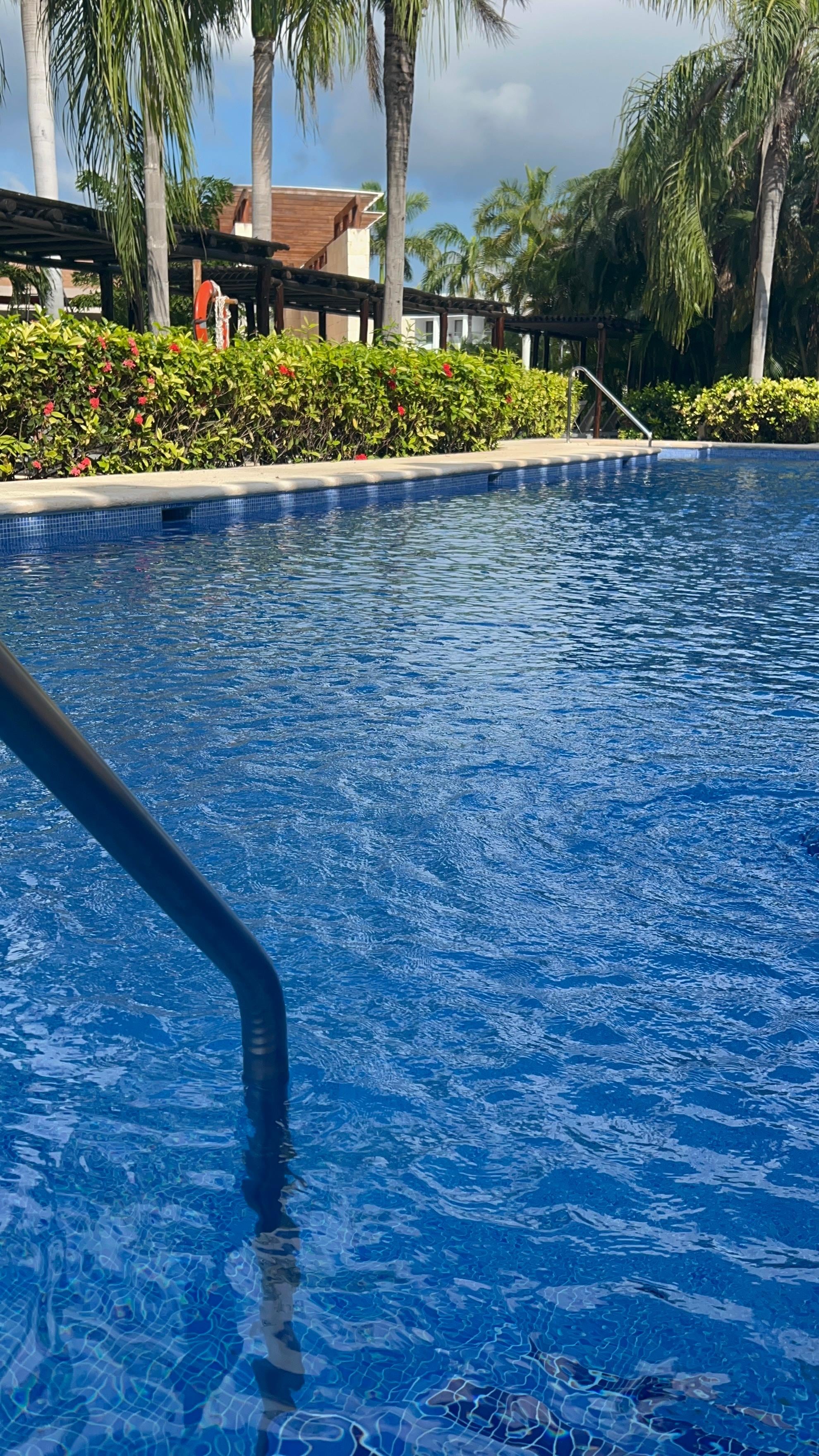 Swim up outside our room