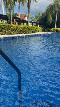 Swim up outside our room
