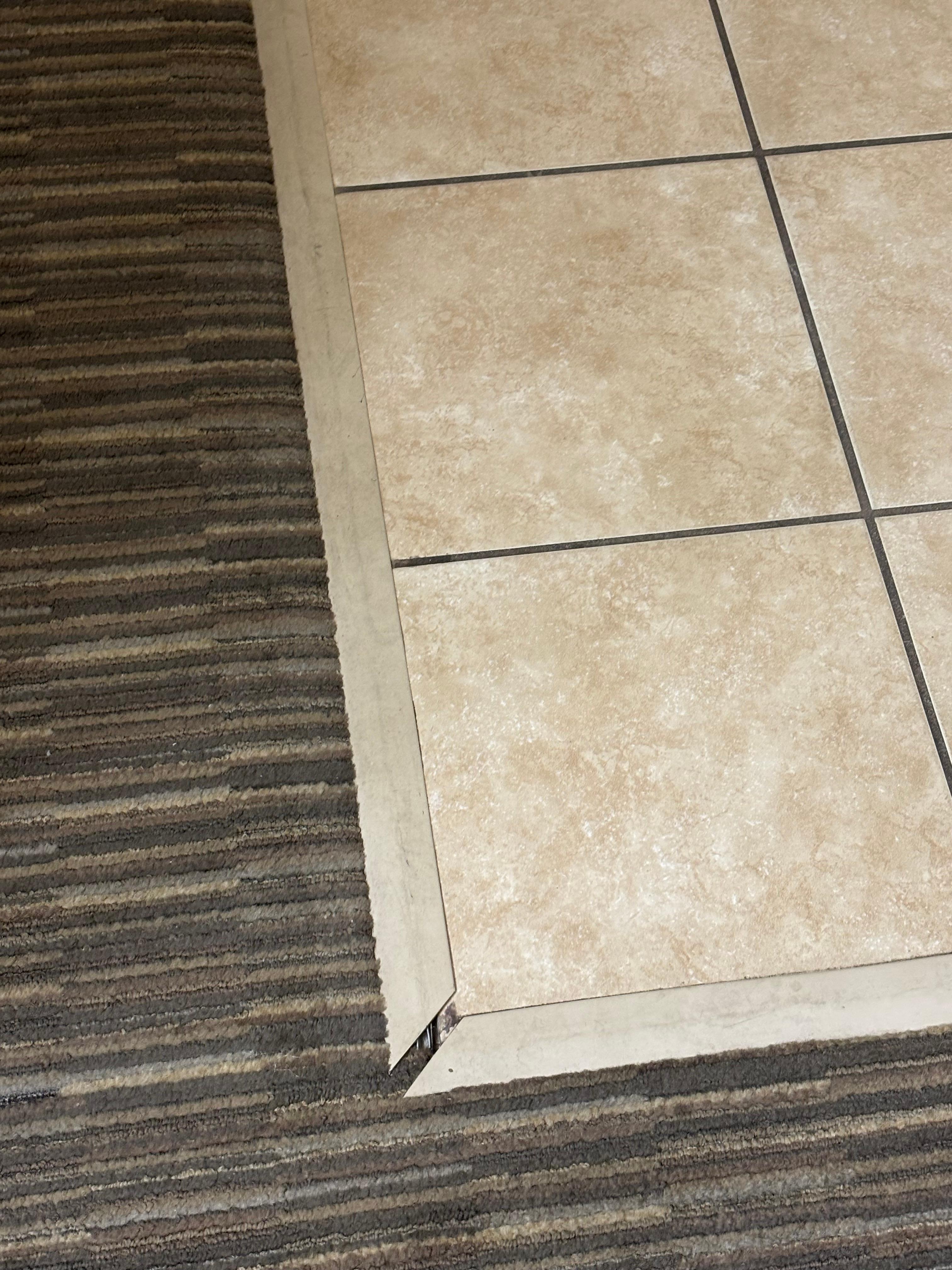 Floors were separating.