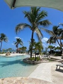View from one of the pools.