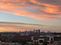 View from 9th floor elevator lobby
