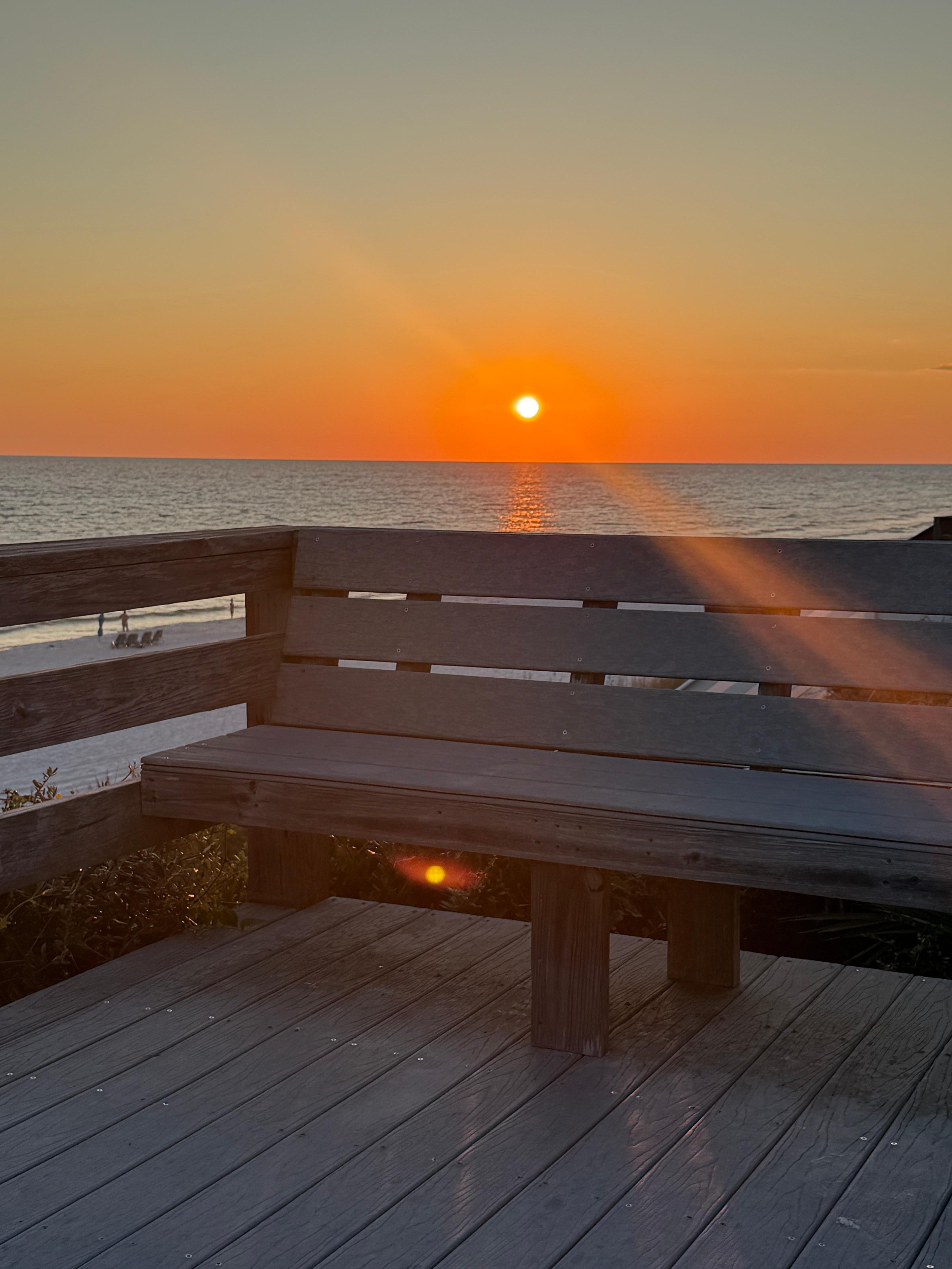 Perfect sunset watching 