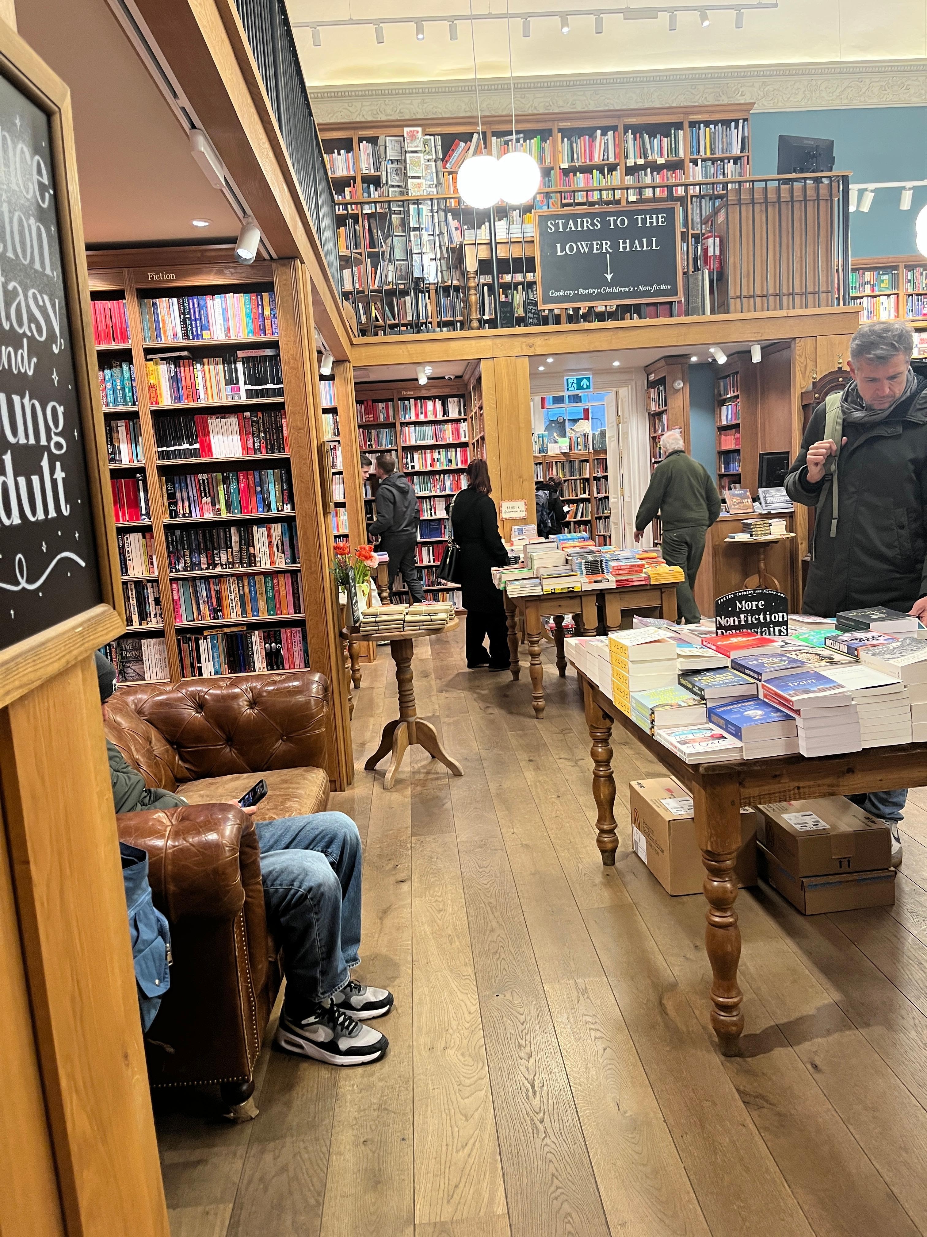 One of the best bookstores in Britain? Topping & Company.