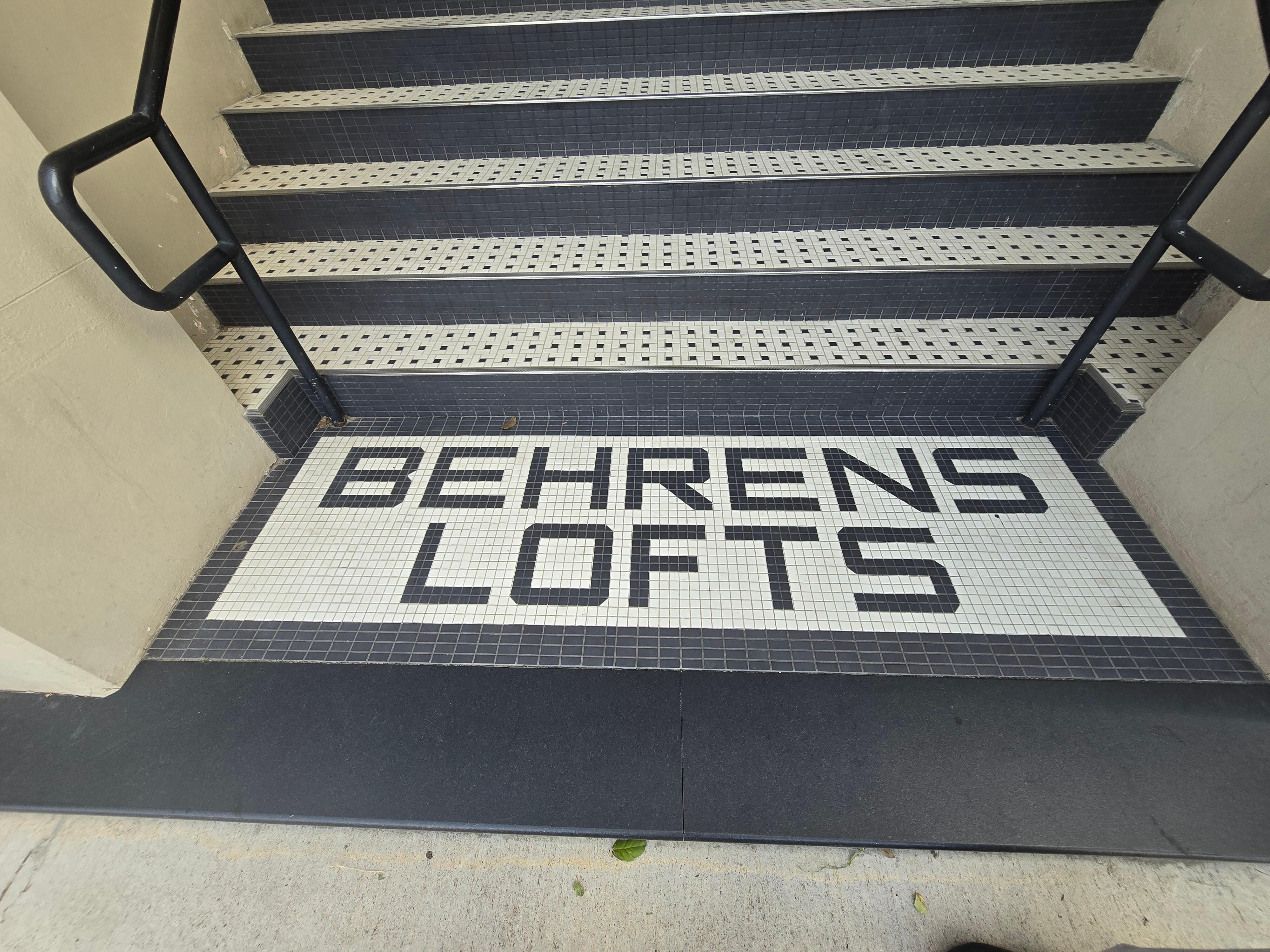 Welcomed at the front door