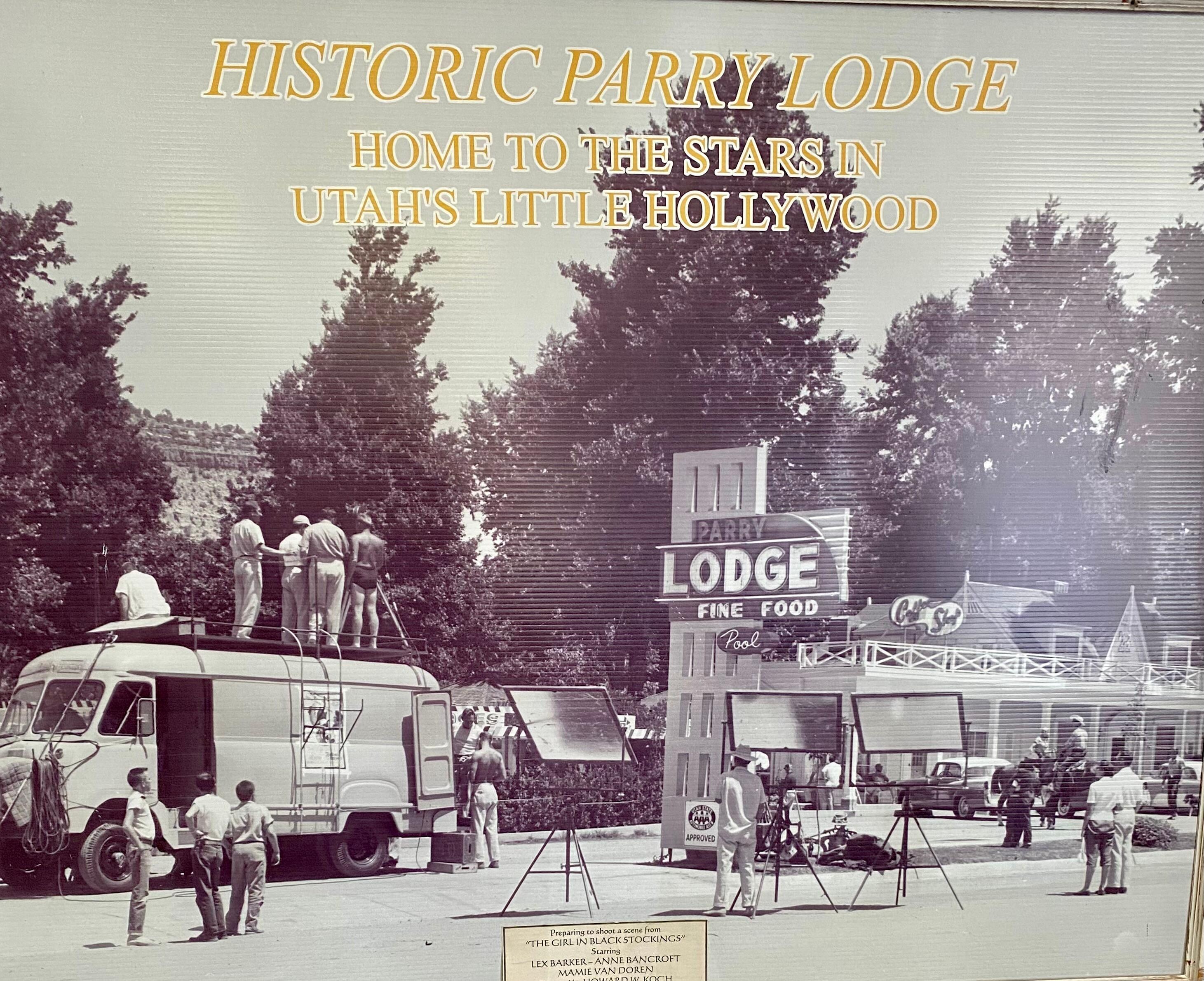 Parry Lodge when Western Movie Stars filmed in town.