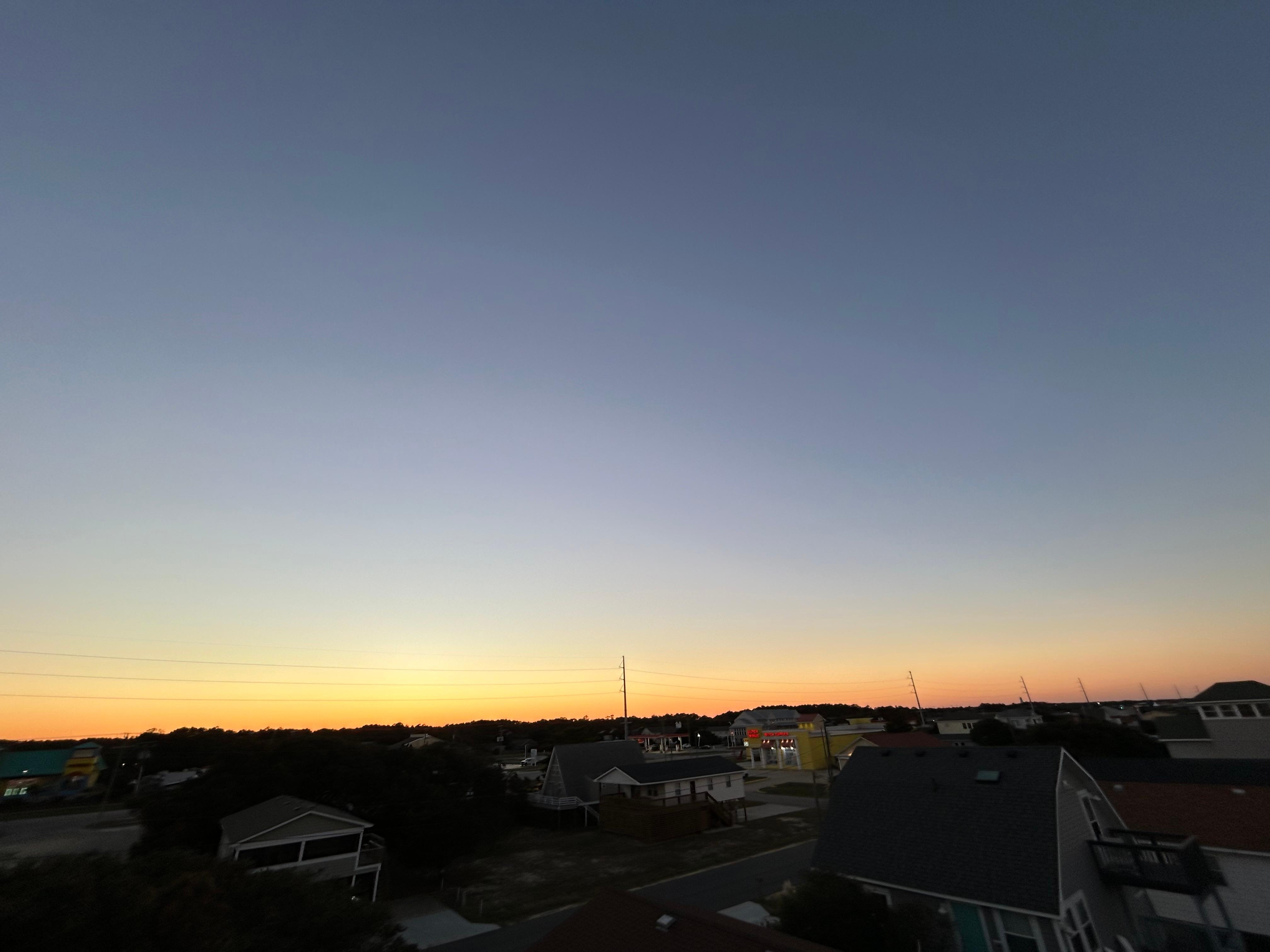  View from top floor balcony