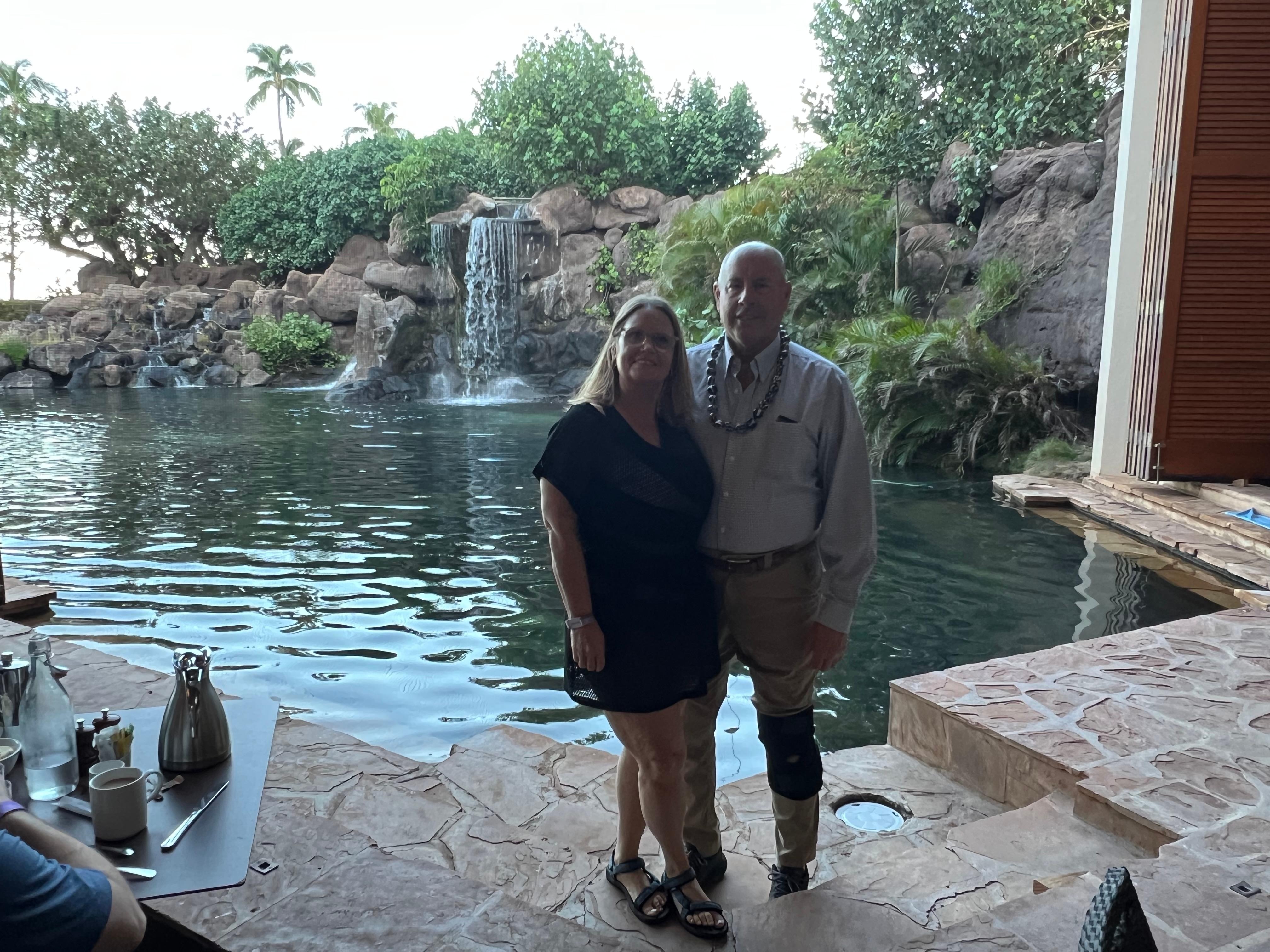 The view at breakfast 