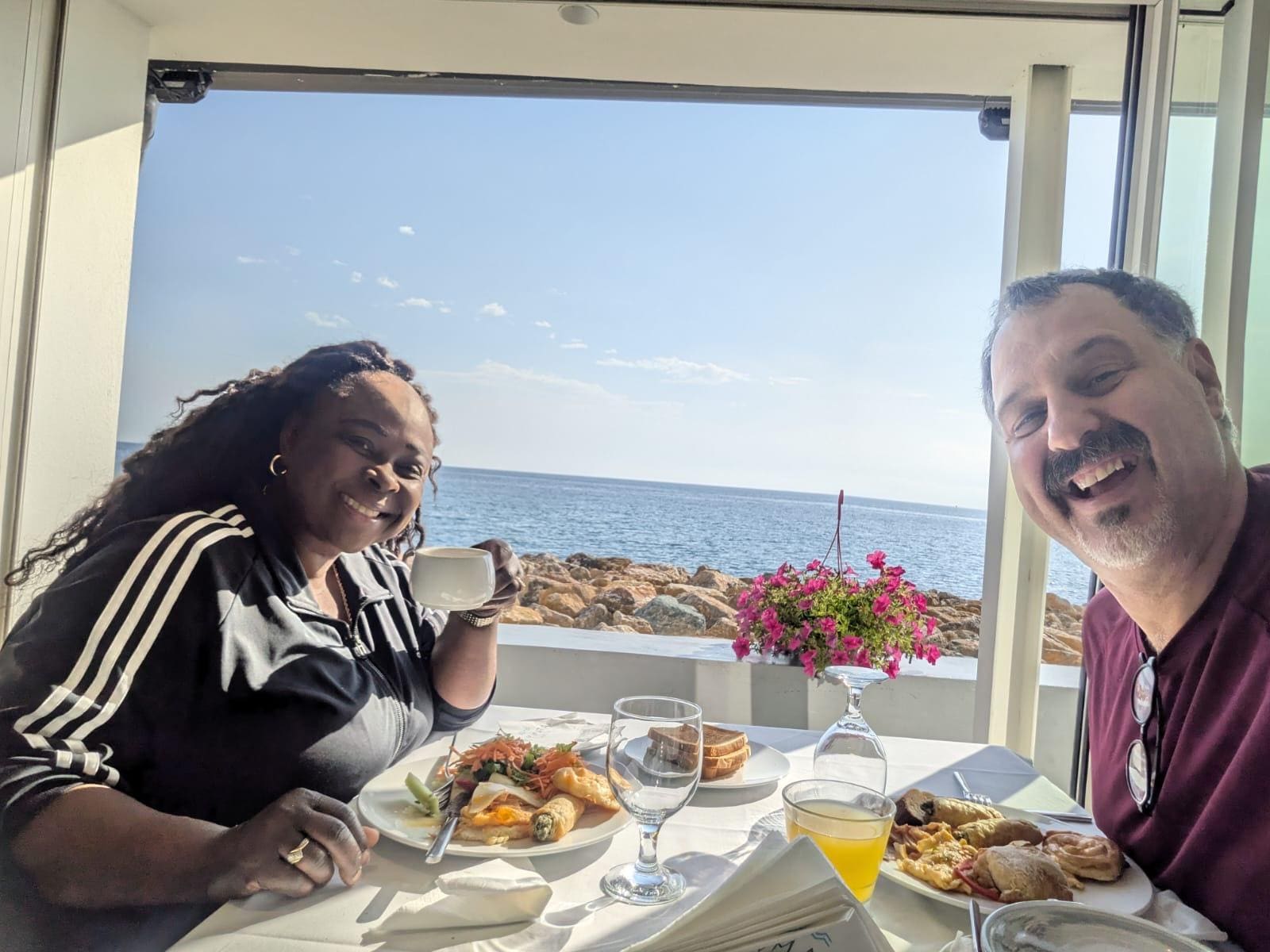 Breakfast at Kymata surpassed our expectations.