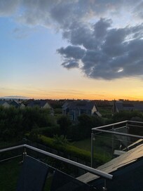 Sunset from the balcony