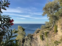 The Mediterranean from the porch.