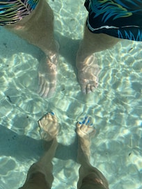 Wonderfully clear spring water!