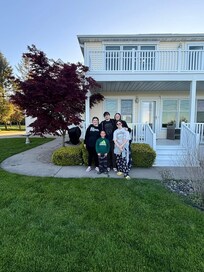 Front of the house