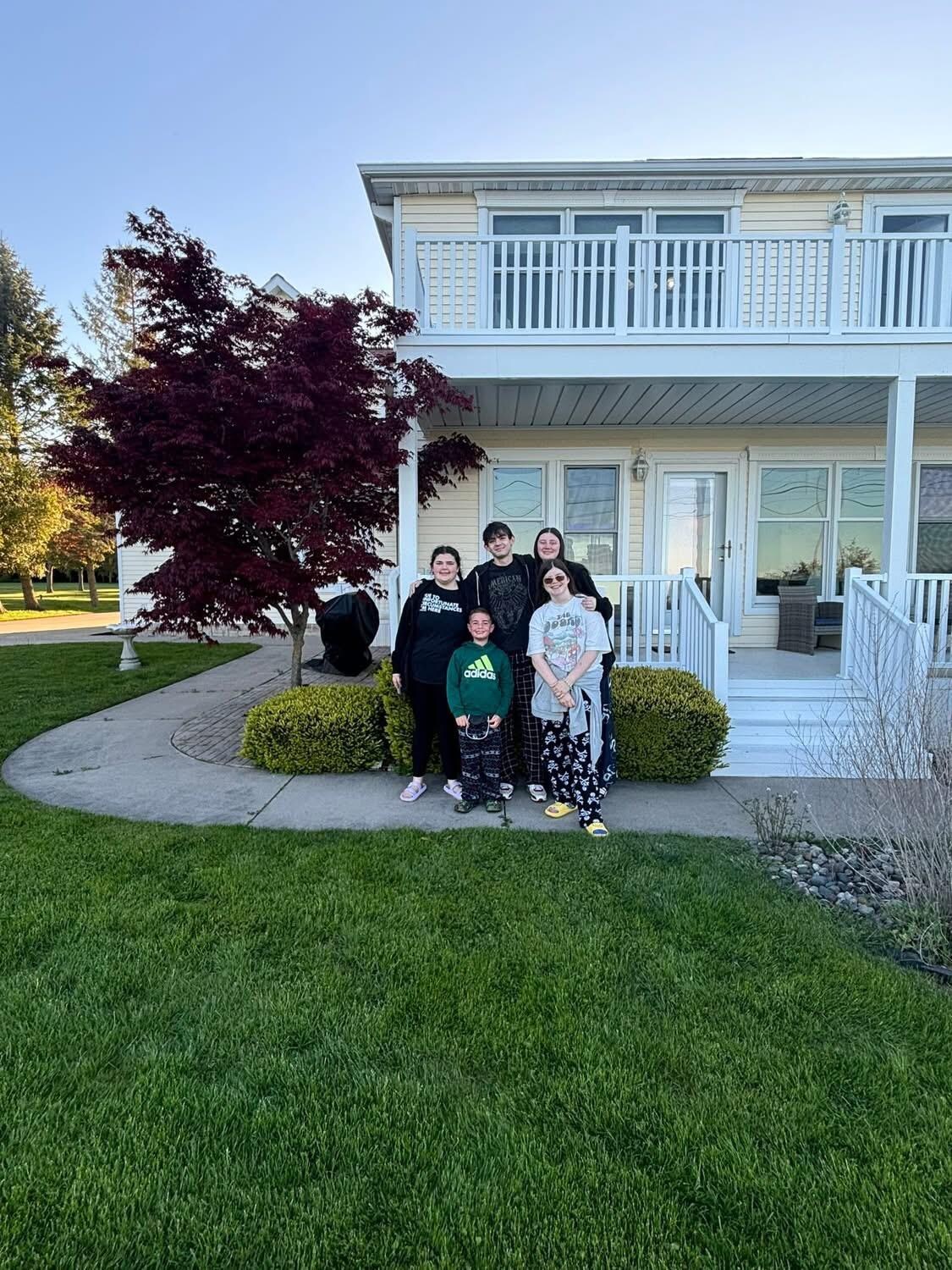 Front of the house