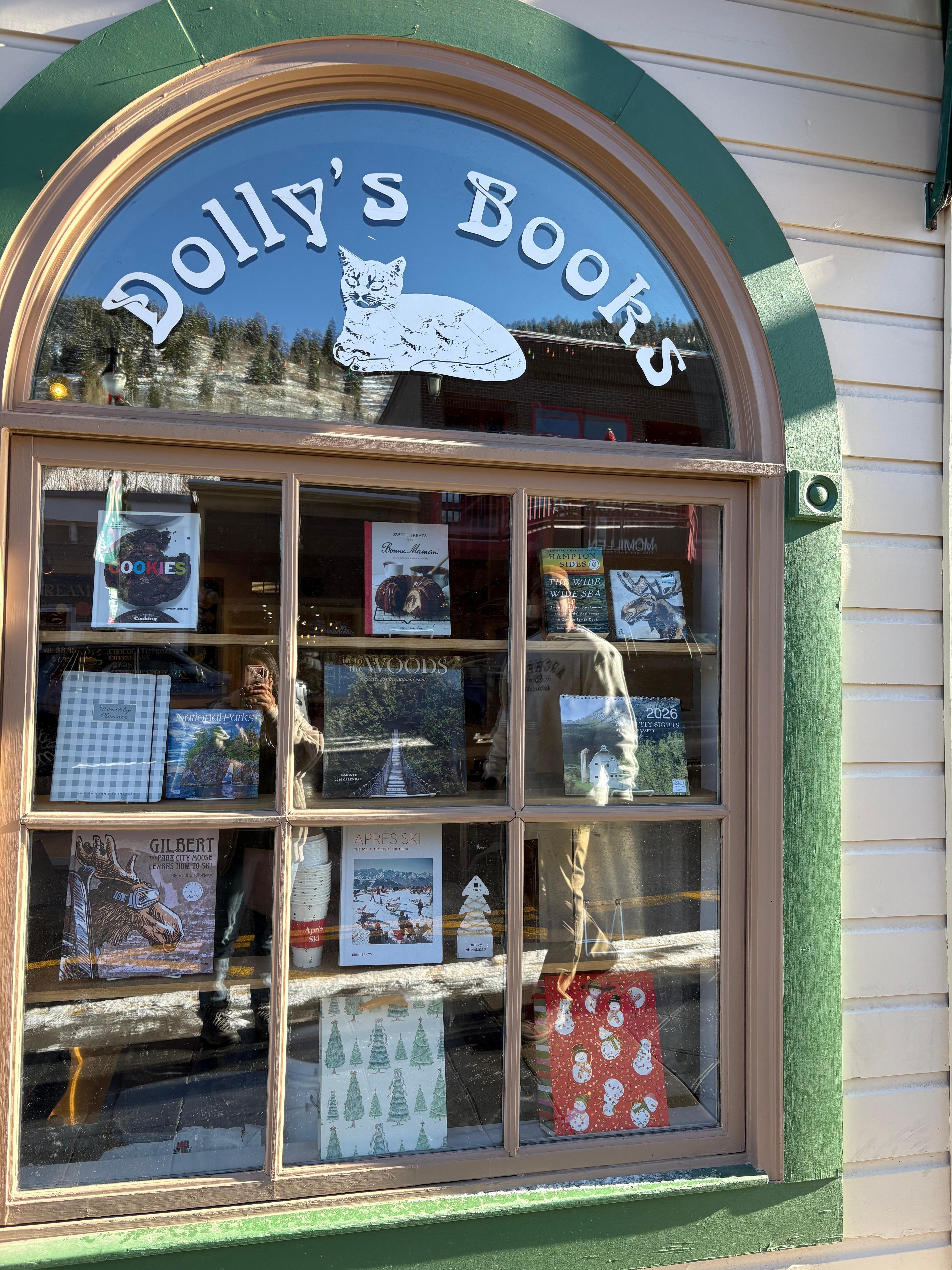 Cute book/candy store at park city