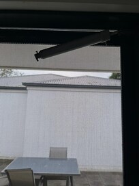 Rear door restraint is broken