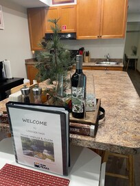 Amazing welcome package