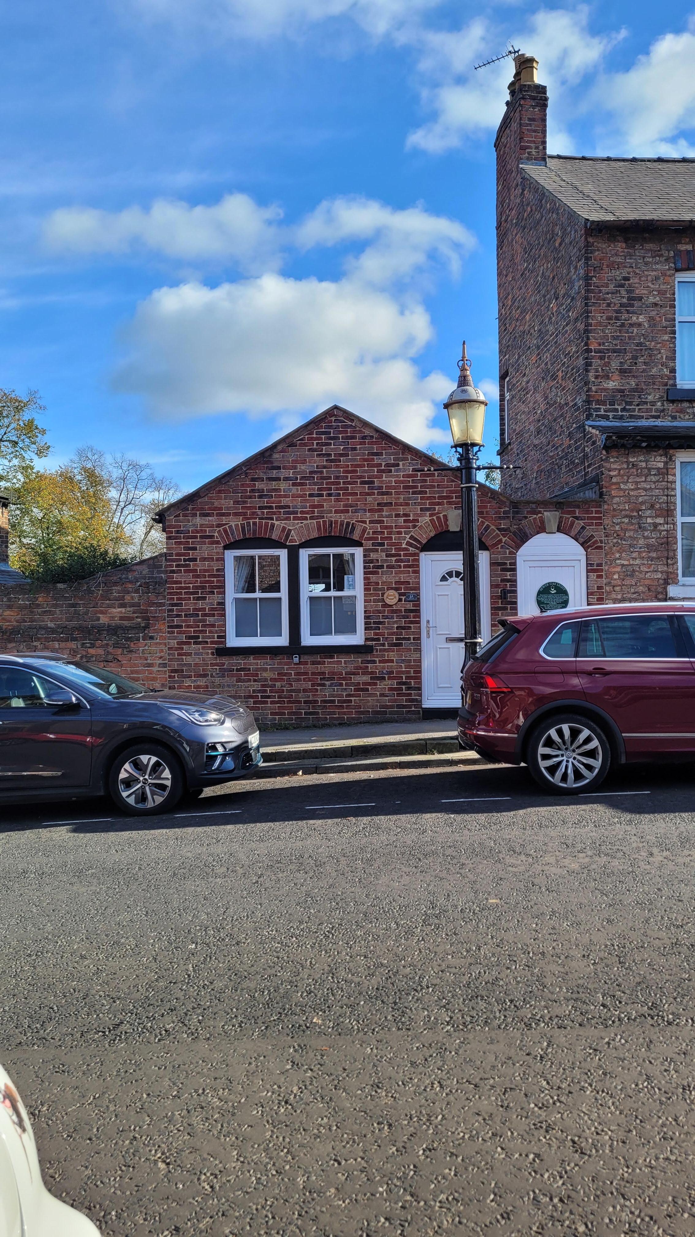 Looks tiny from the front, but looks are so deceiving.  An absolutely beautiful, characterful cottage.  