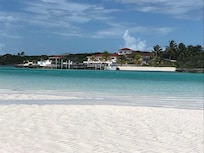 The Bay View seen from Man-O-War. At high tide.