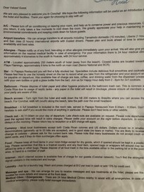 In a book in hotel room