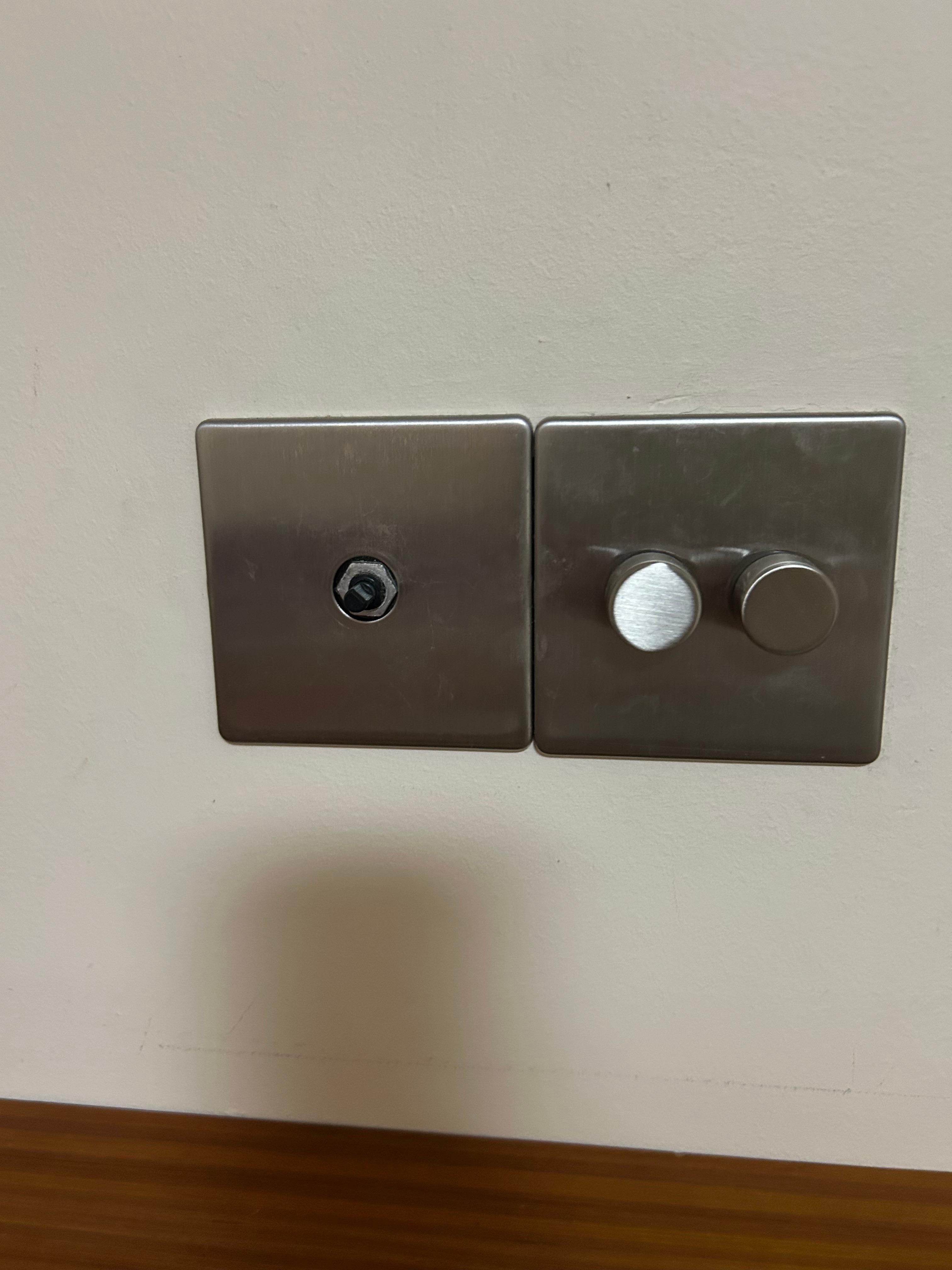 Broken light switches