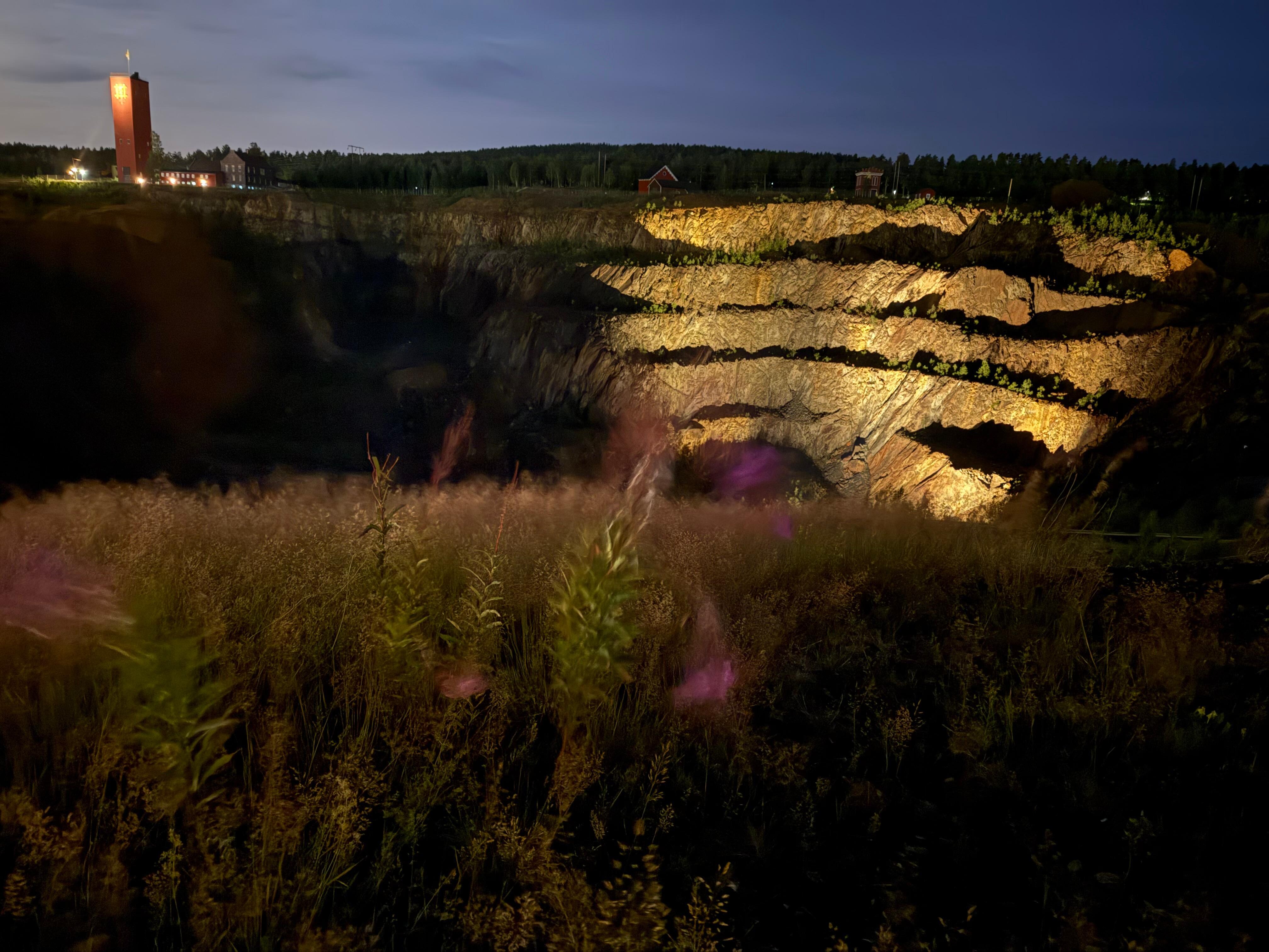 Aftenudsigt fra huset
