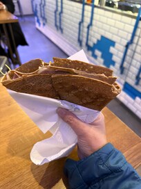The crepe shop nearby is a must do!