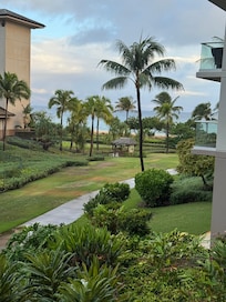 View from the lanai