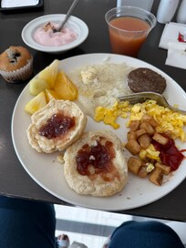 Great breakfast.