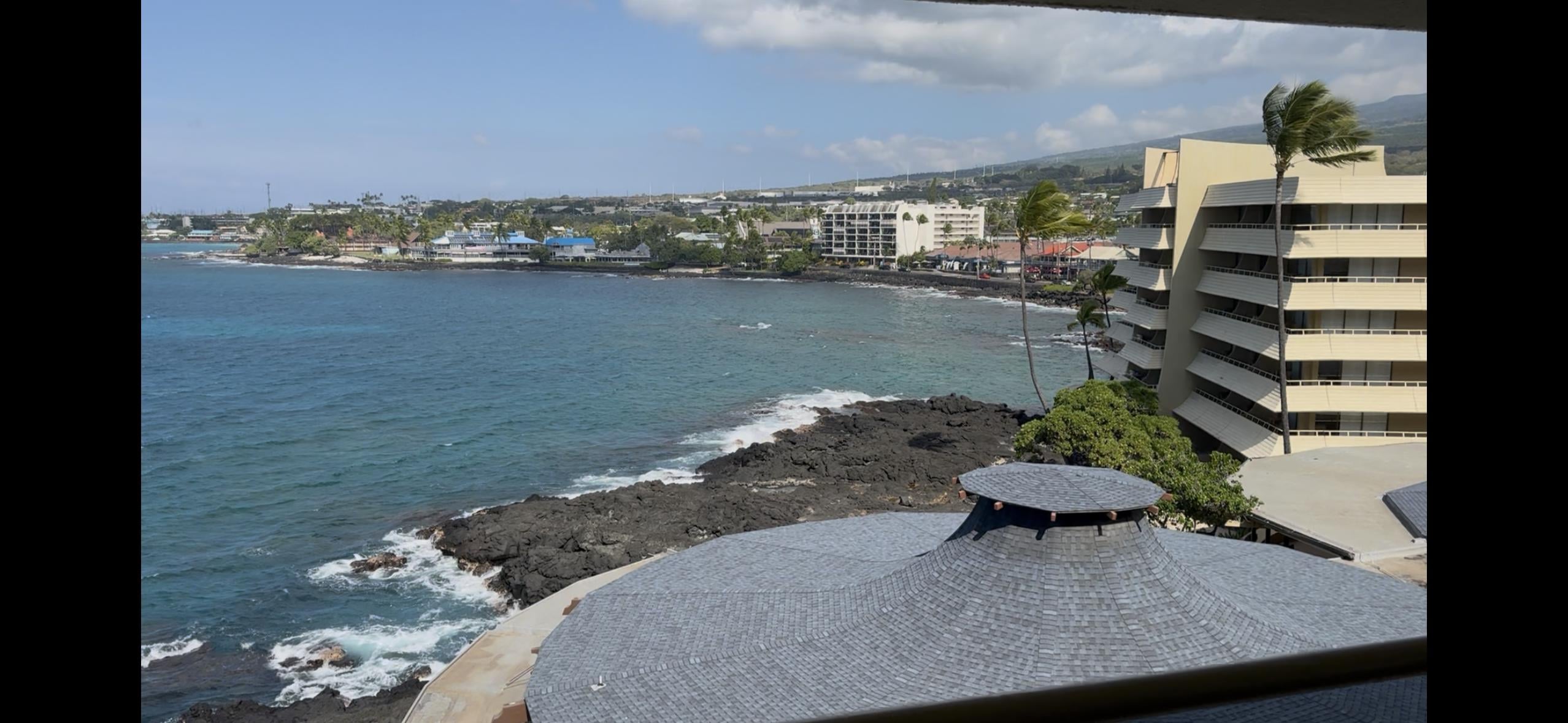 This is the room that we stayed in with partial ocean view