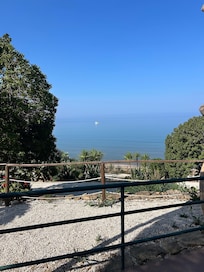 Next to the beach