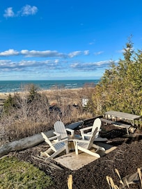 View from back porch/yard