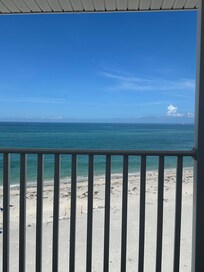 From the balcony