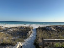 The path to the beach