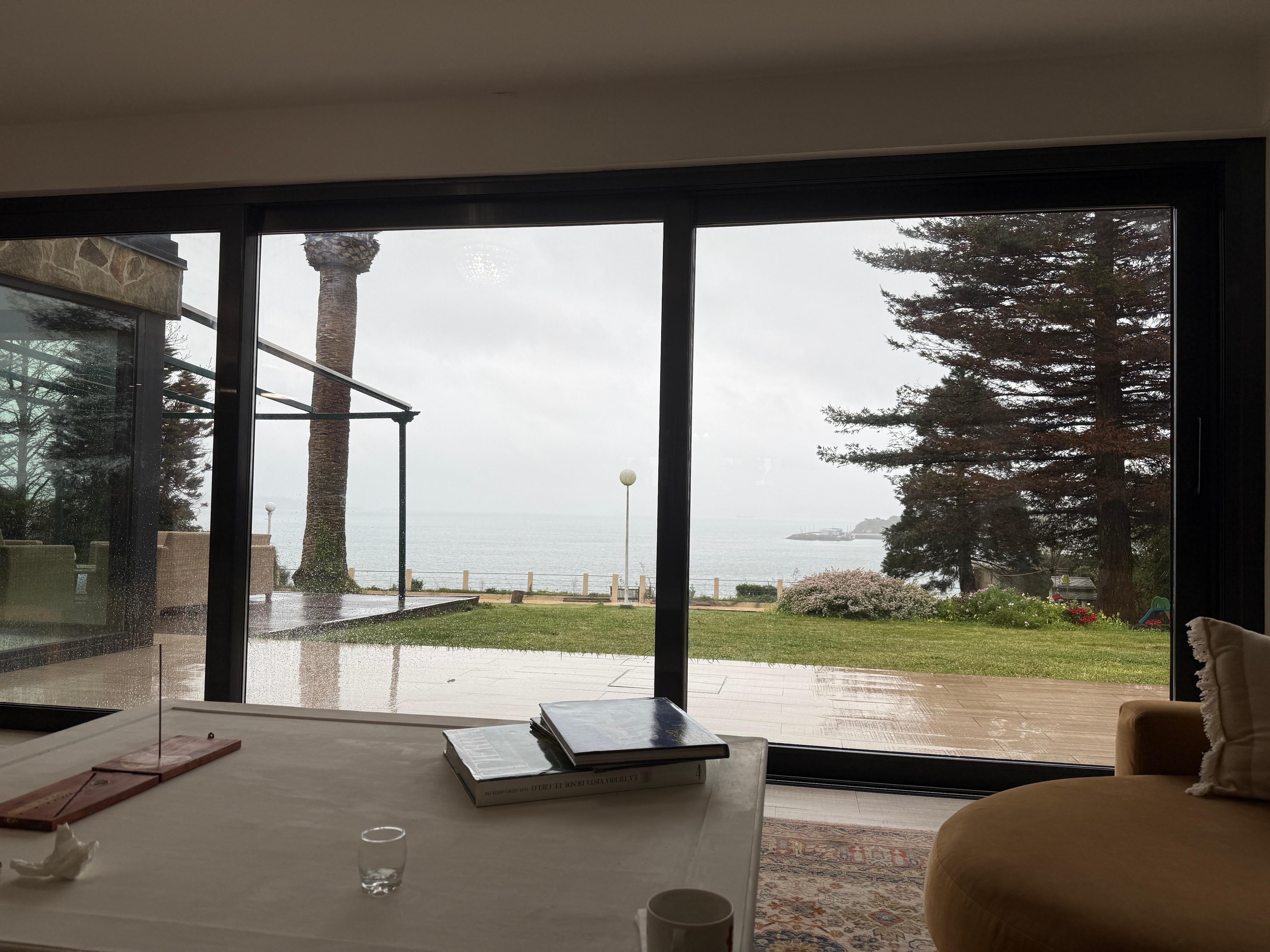 From inside the house