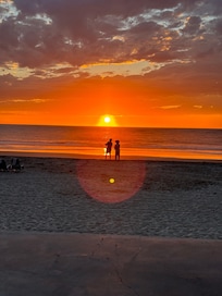 Sunset from patio
