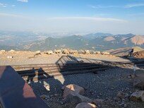 Top of Pikes Peak Elevation 15,000 ft
Herd of Big Horn Sheep