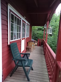 Terrasse nach Westen ausgerichtet
