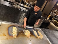 En uno de nuestras cenas en el Kita