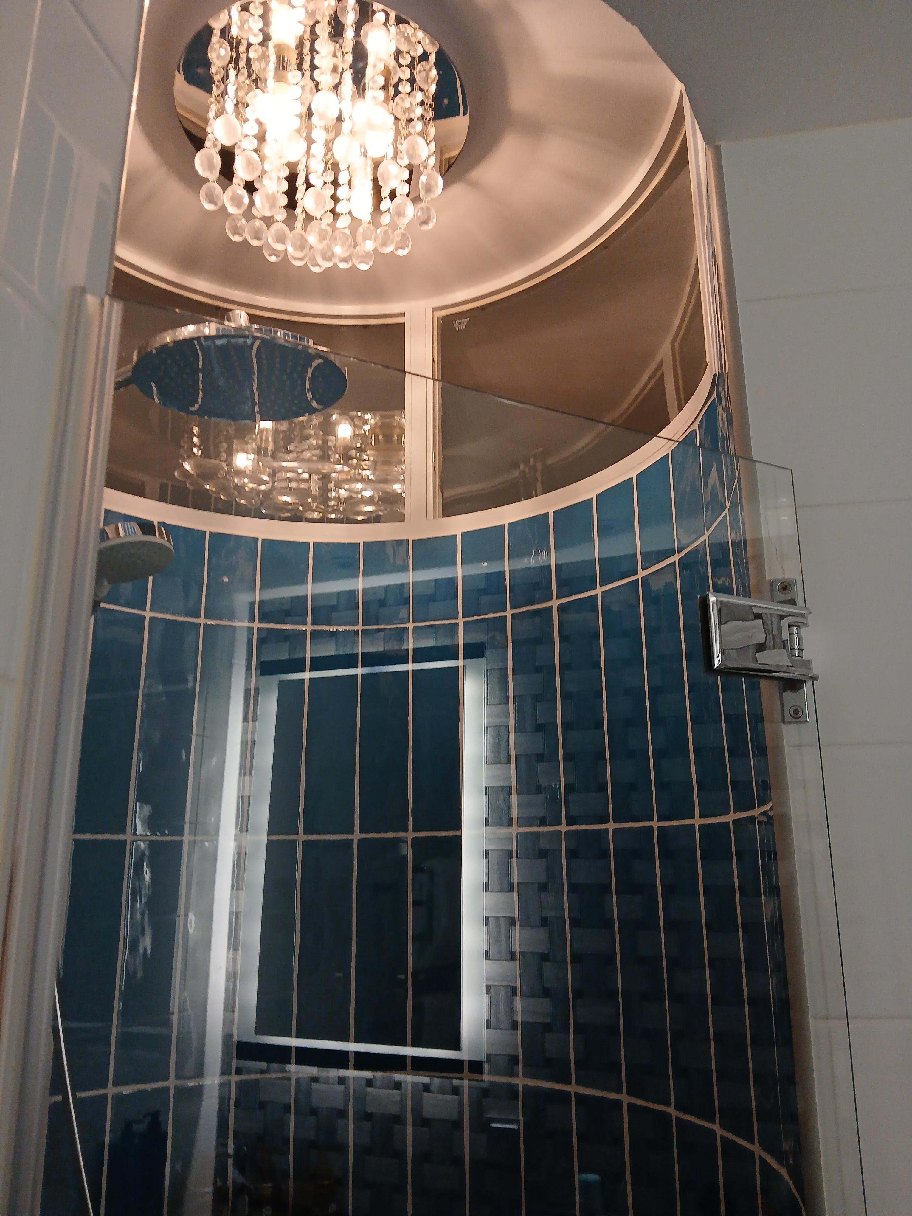 Den läckra och unika duschen