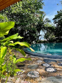 Poolside
