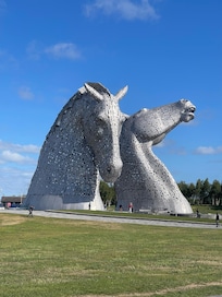 Famous Kelpies are within a 30 min drive
