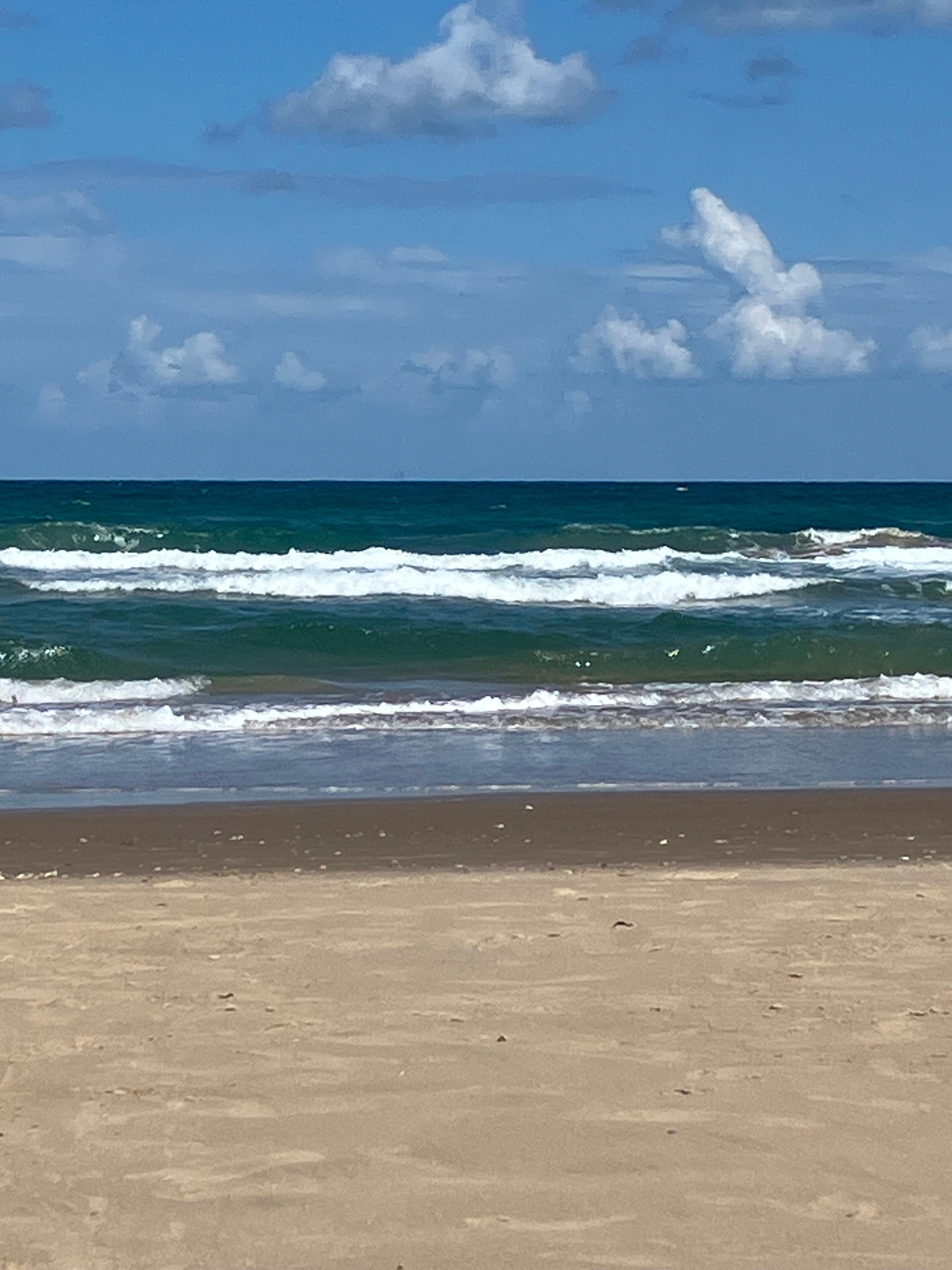 Front of property beach front