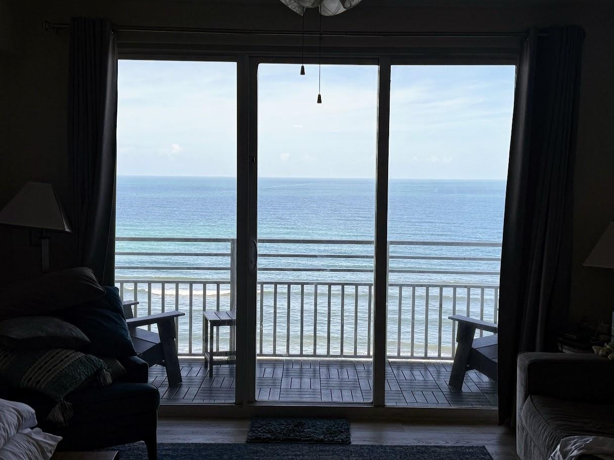 Balcony was upgraded and fabulous!