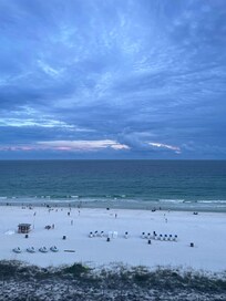 The beach