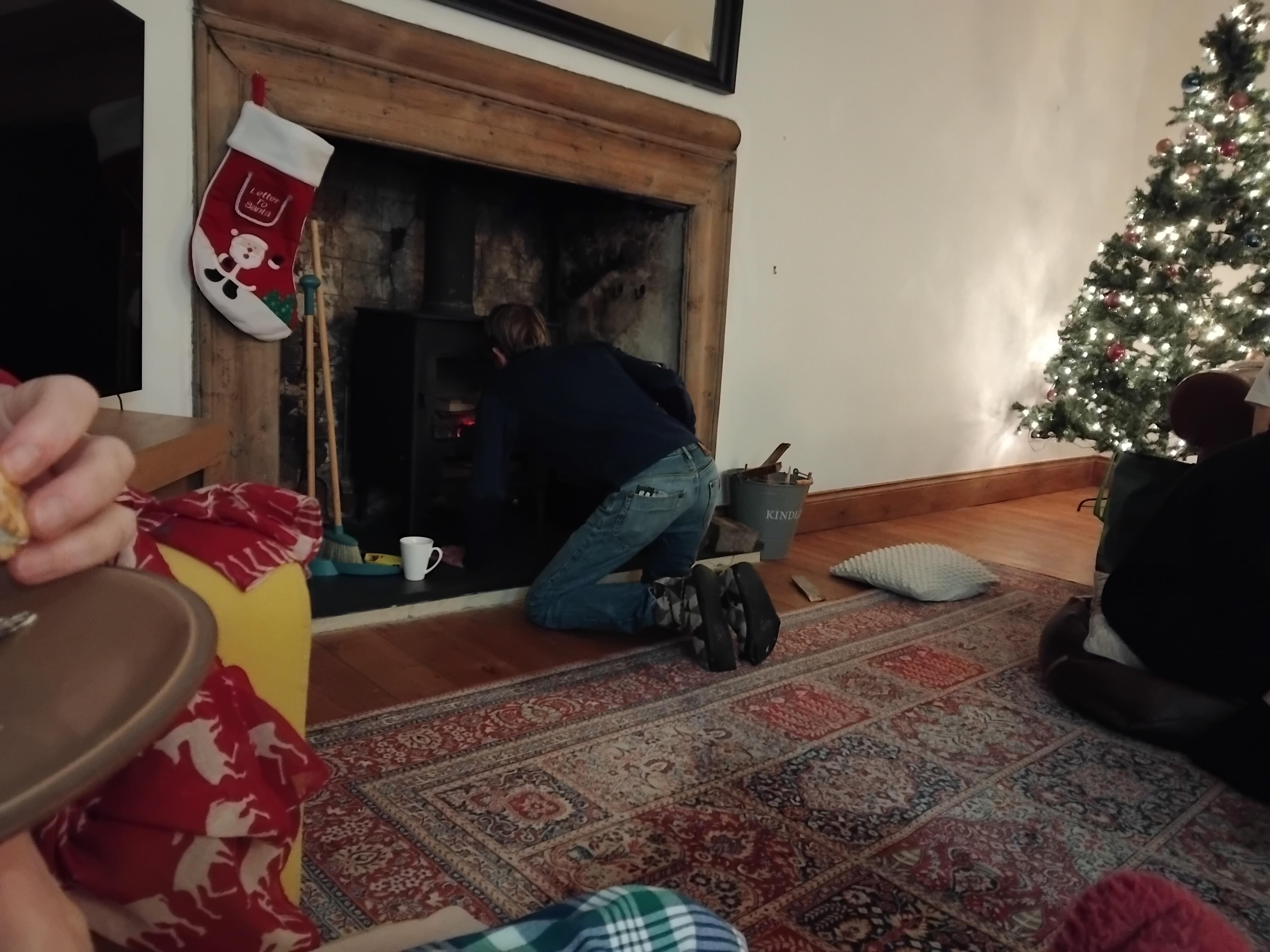 Our Woodburn expecting doing his job