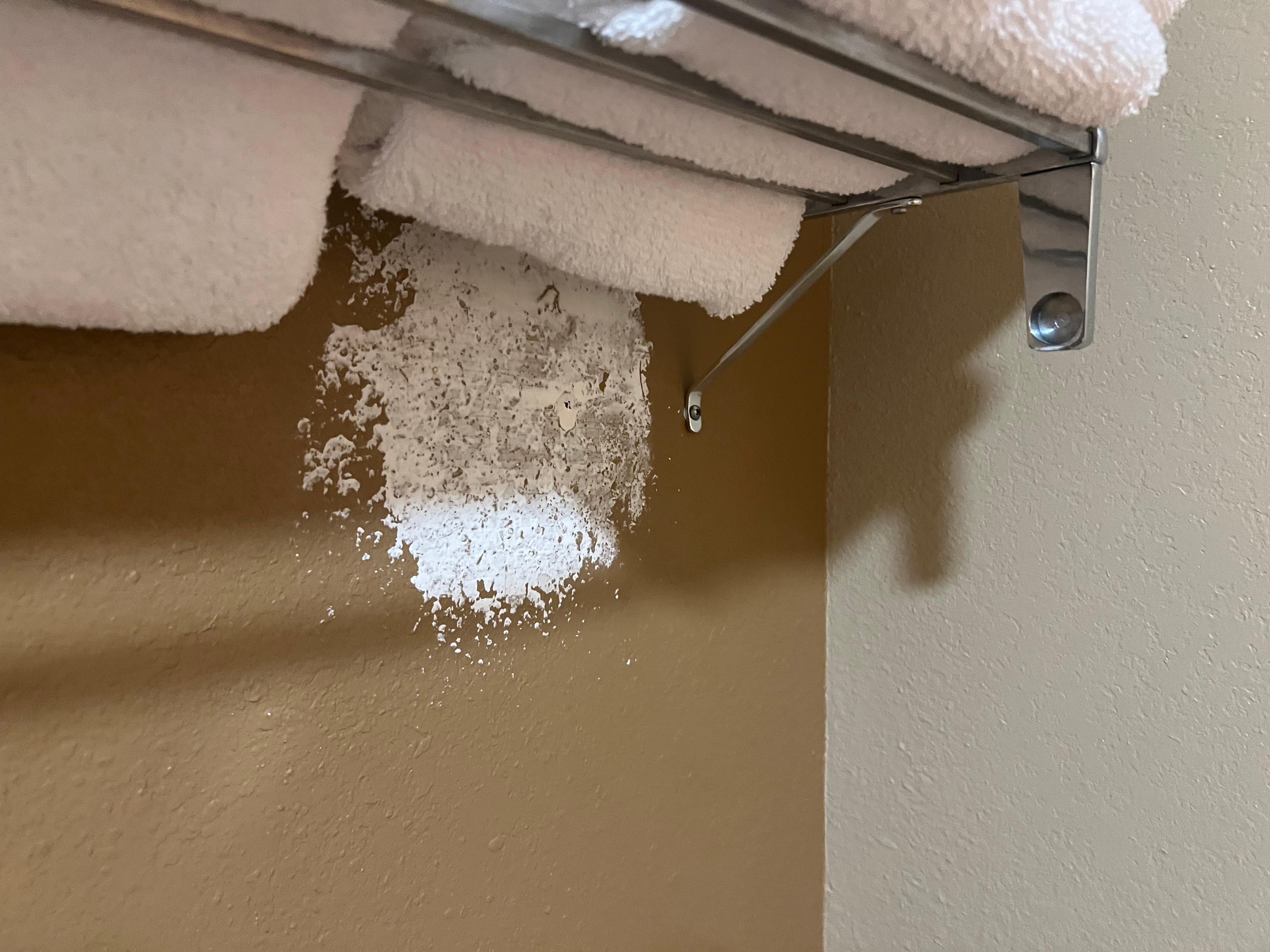 Towel rack without a rack